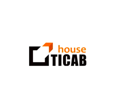 Logo van Ticab House houten huizen