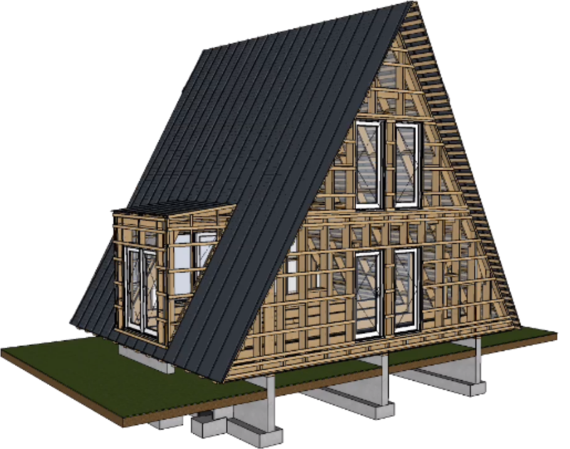 De AVRAME modellenreeks - Wonen in Hout